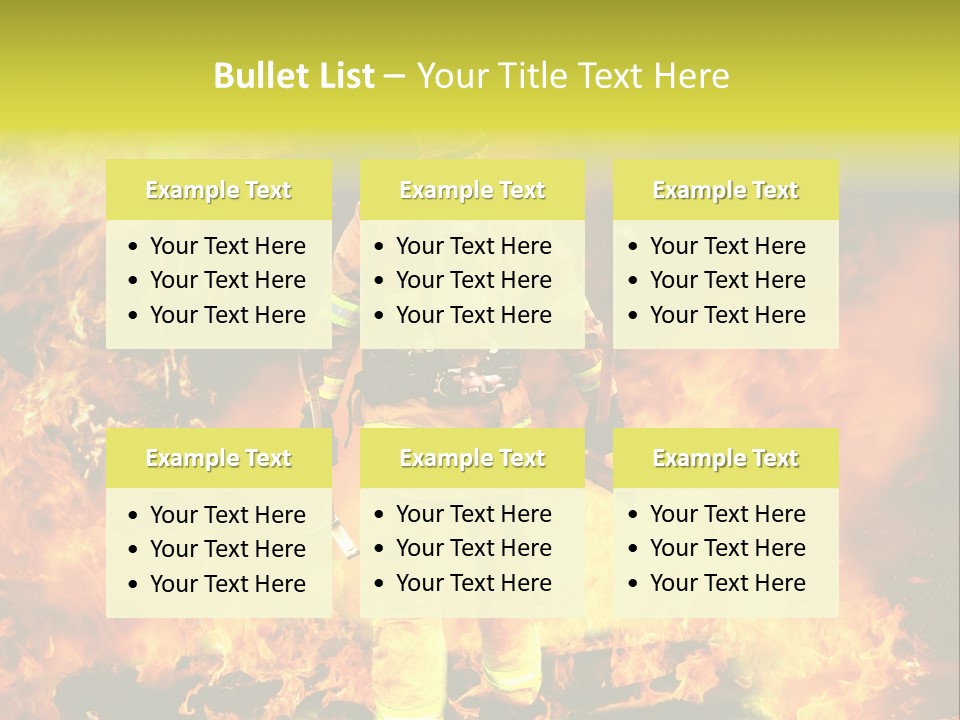 One Department Resistant PowerPoint Template