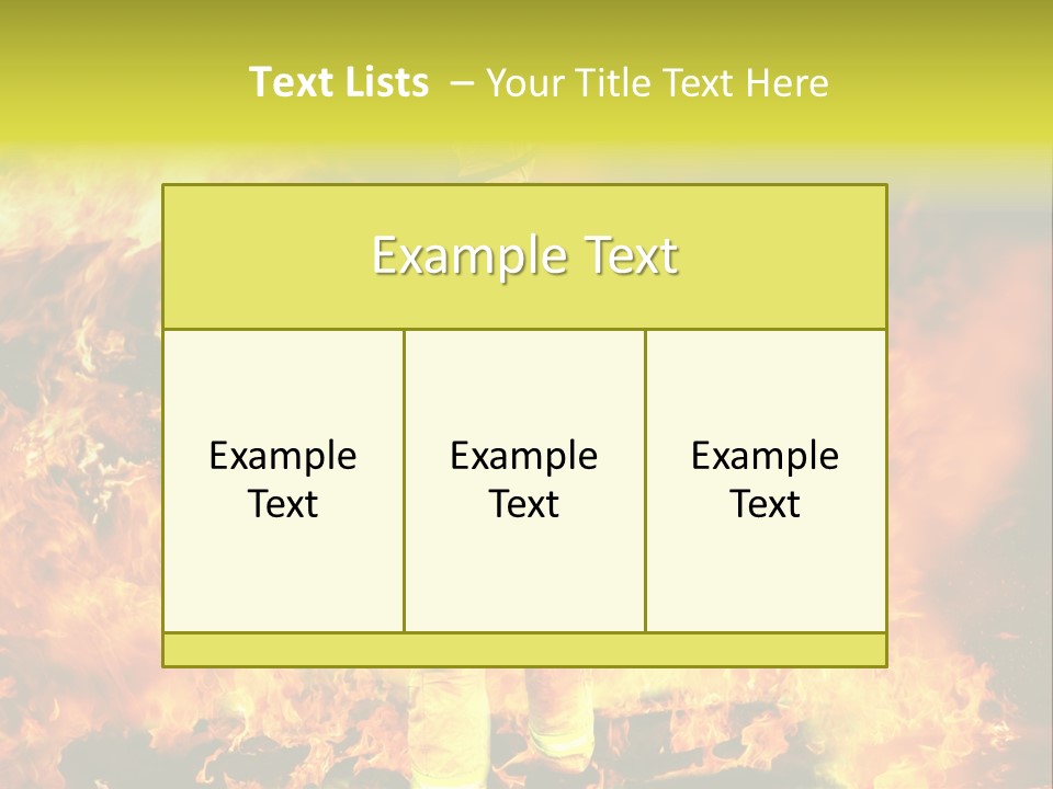 One Department Resistant PowerPoint Template