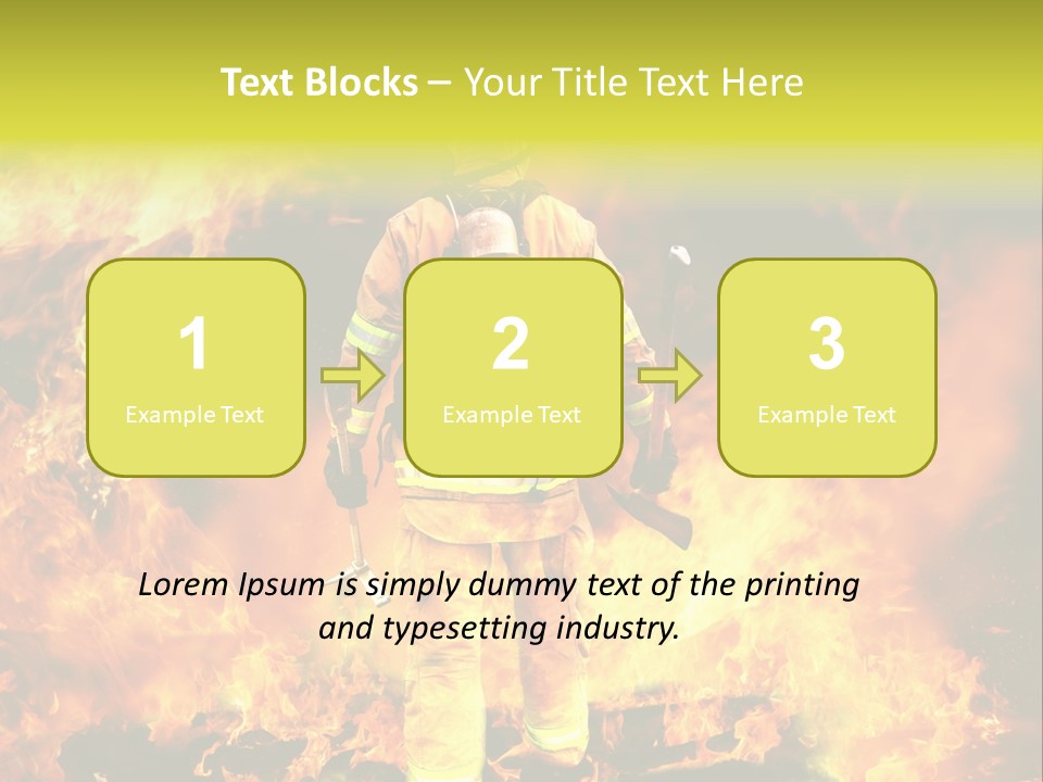 One Department Resistant PowerPoint Template