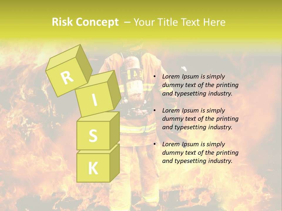 One Department Resistant PowerPoint Template