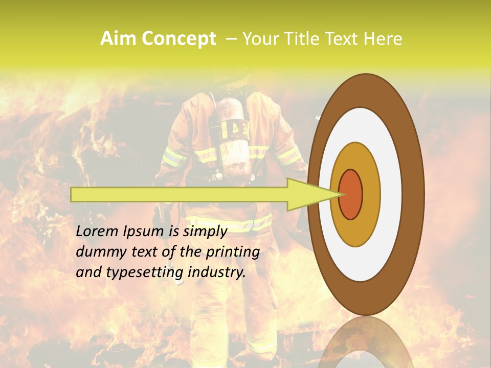 One Department Resistant PowerPoint Template