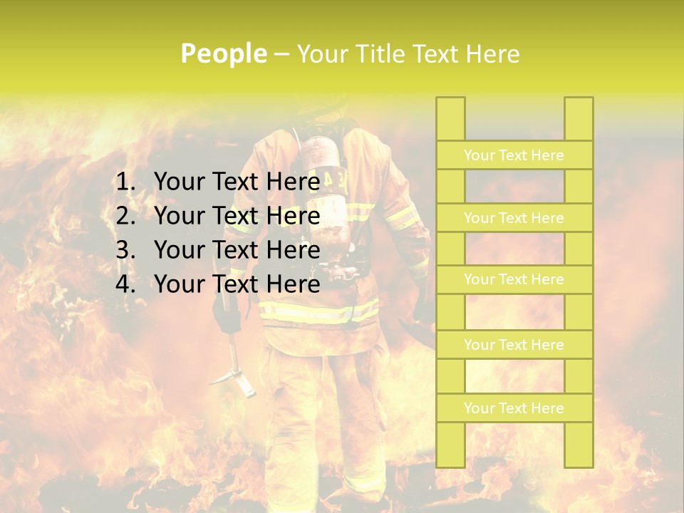 One Department Resistant PowerPoint Template