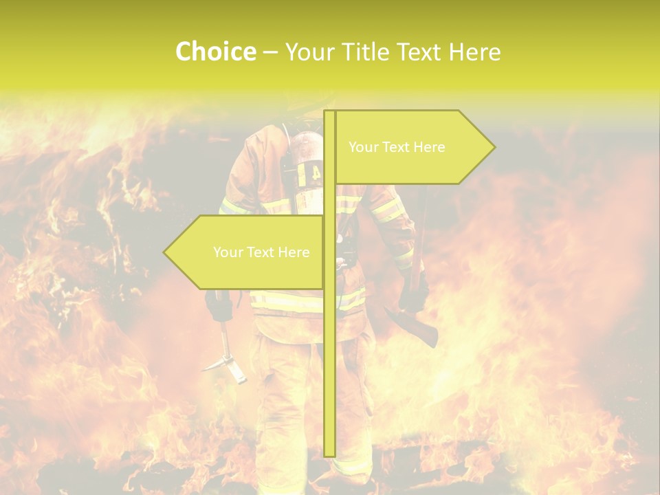 One Department Resistant PowerPoint Template