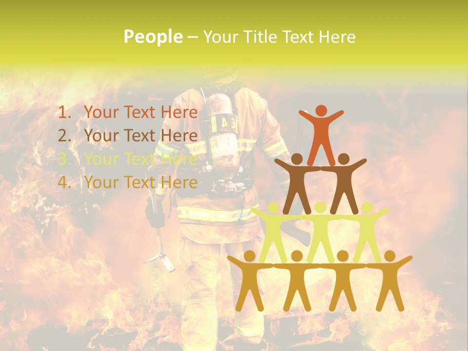 One Department Resistant PowerPoint Template