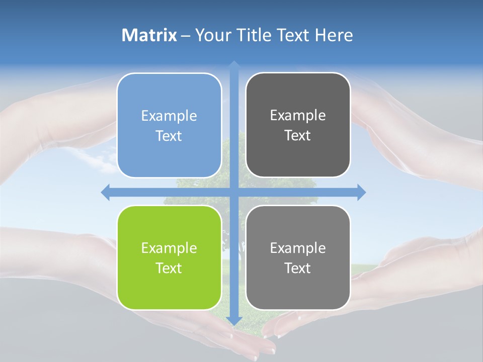Thunder Pollution Eco PowerPoint Template
