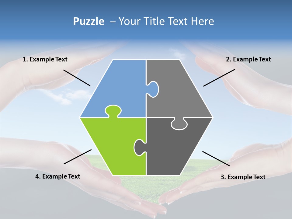 Thunder Pollution Eco PowerPoint Template