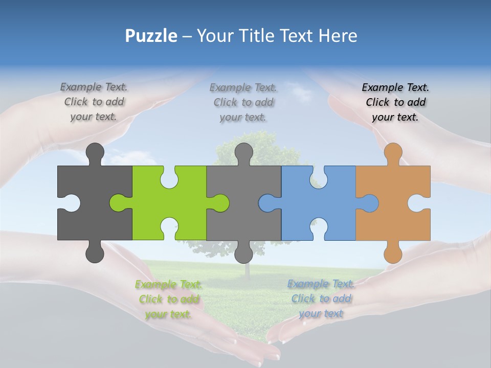 Thunder Pollution Eco PowerPoint Template