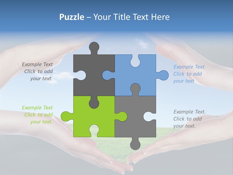Thunder Pollution Eco PowerPoint Template