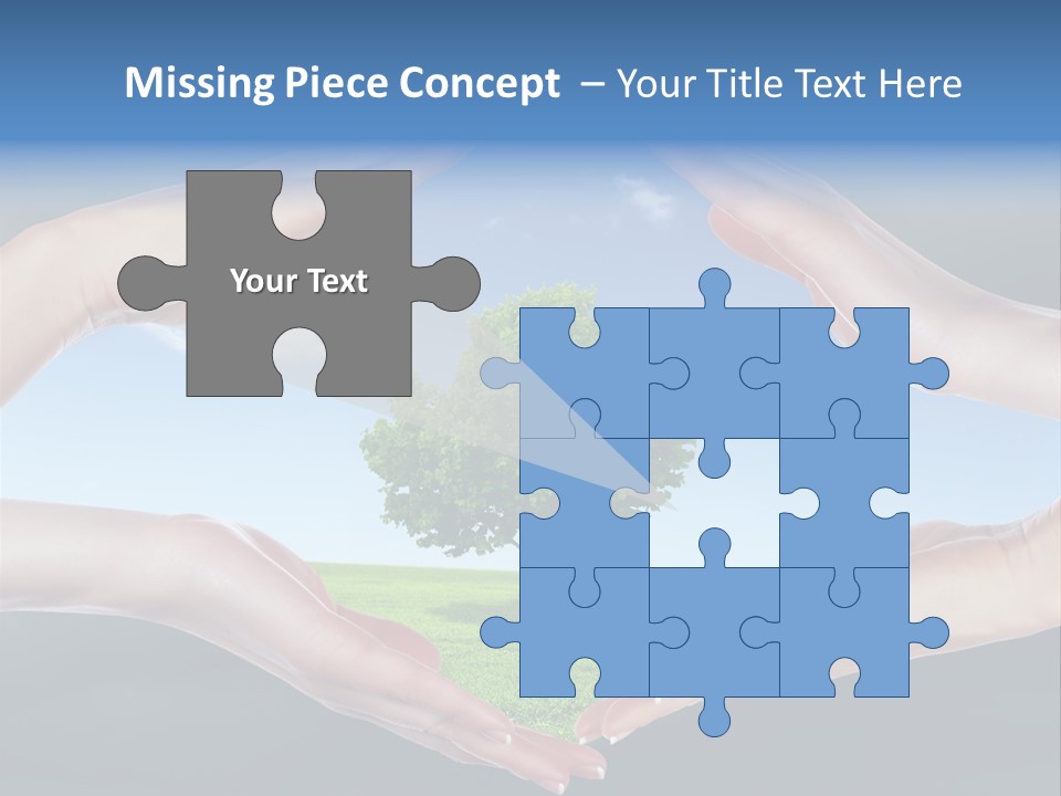 Thunder Pollution Eco PowerPoint Template