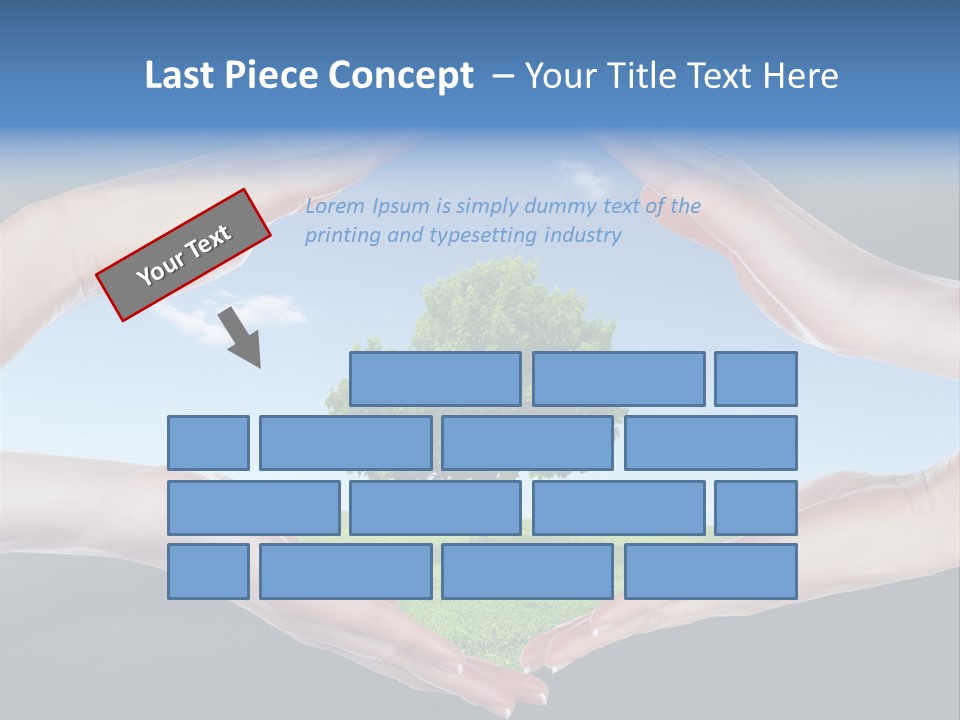 Thunder Pollution Eco PowerPoint Template
