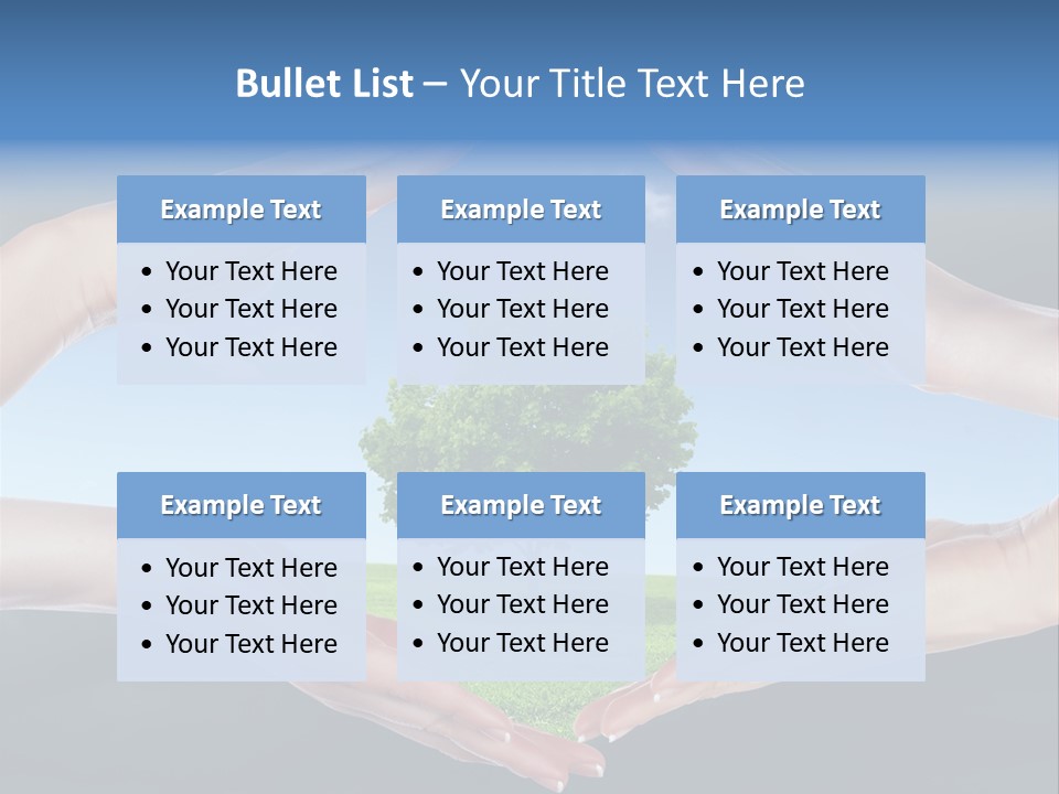 Thunder Pollution Eco PowerPoint Template