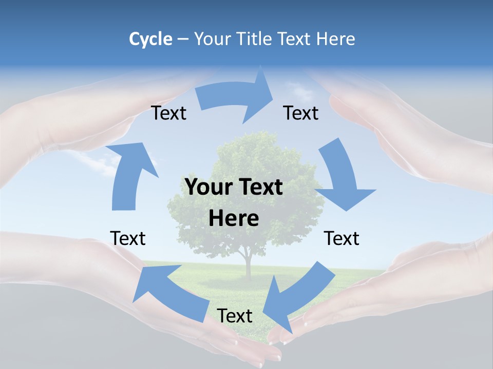 Thunder Pollution Eco PowerPoint Template