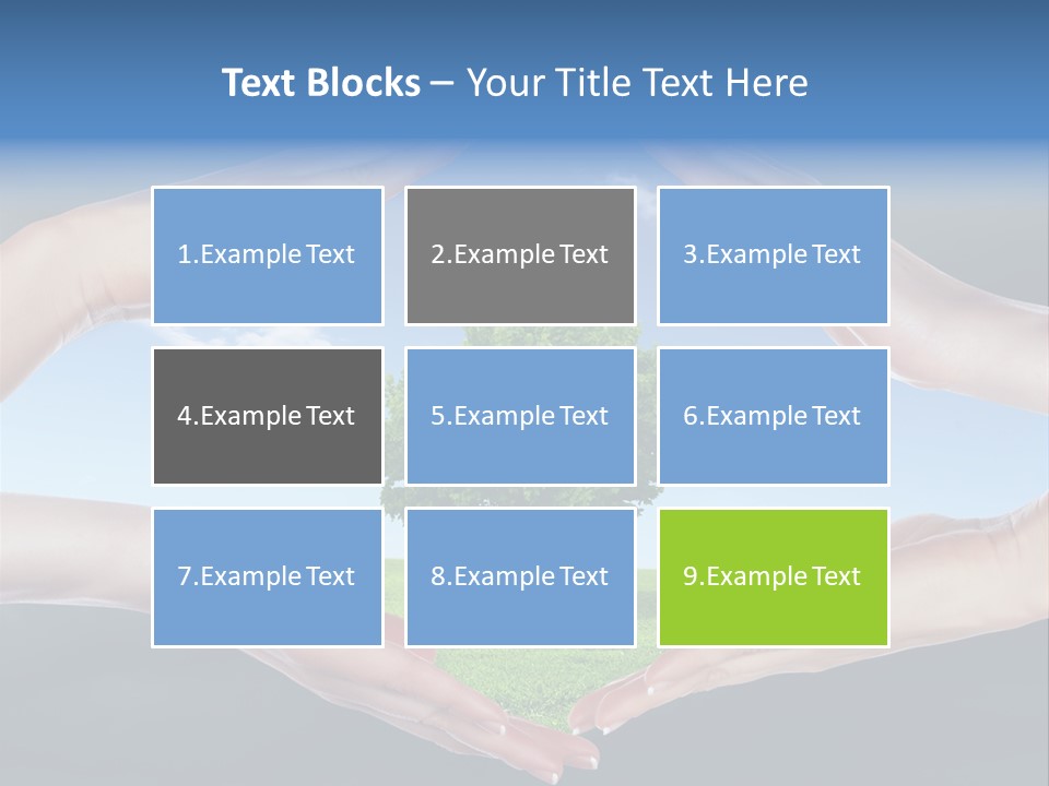 Thunder Pollution Eco PowerPoint Template
