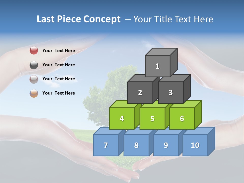 Thunder Pollution Eco PowerPoint Template