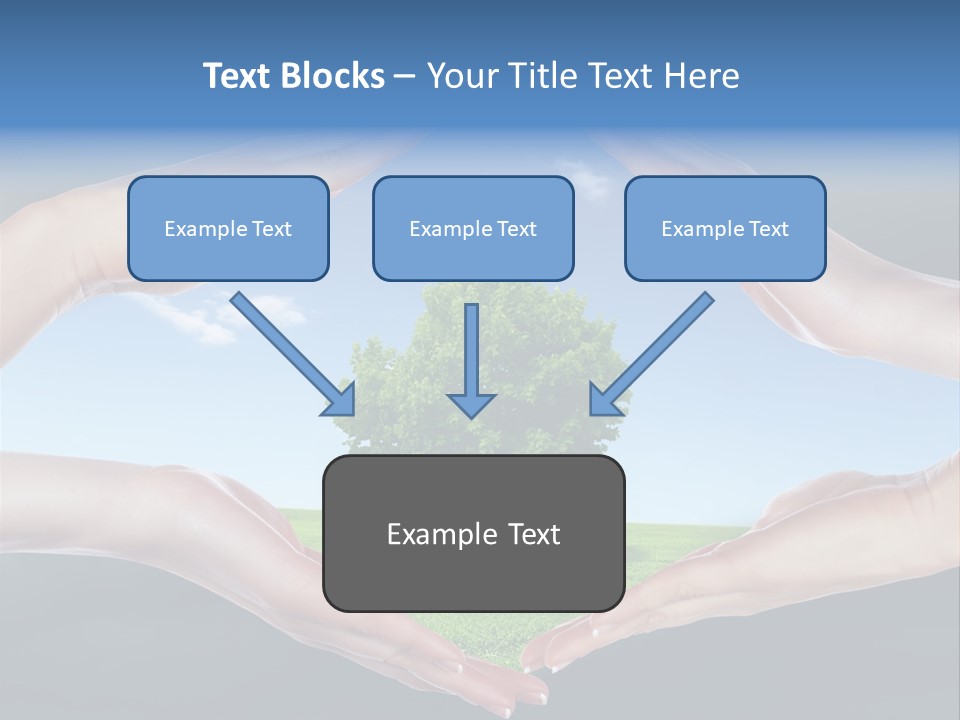 Thunder Pollution Eco PowerPoint Template
