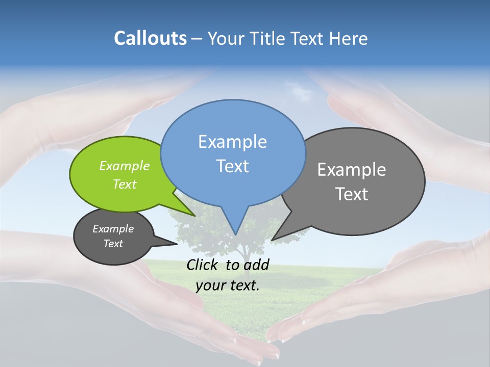 Thunder Pollution Eco PowerPoint Template