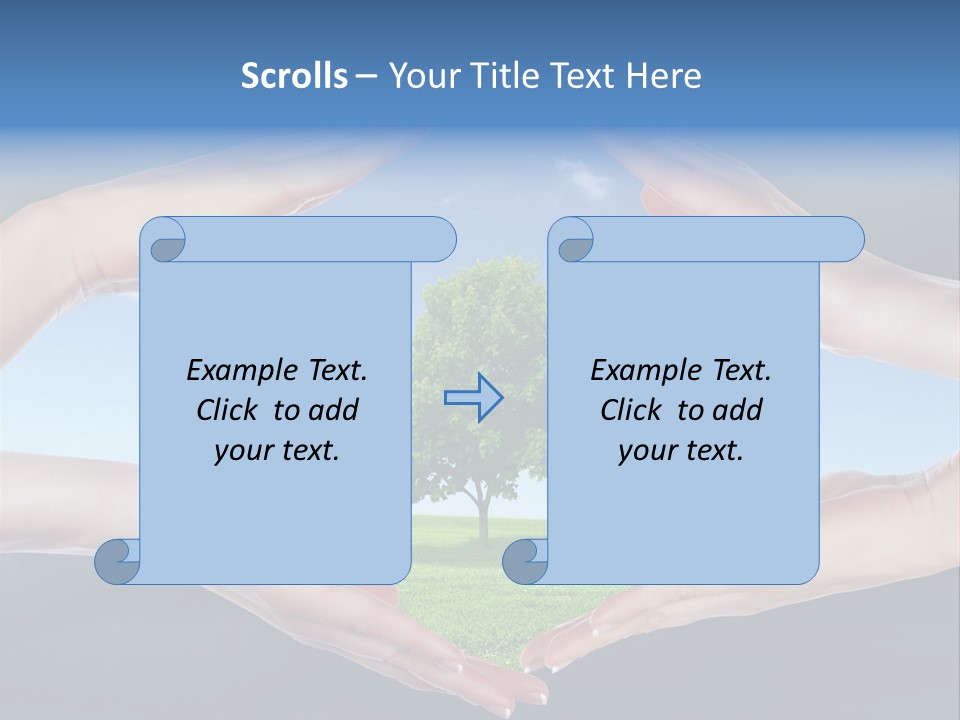 Thunder Pollution Eco PowerPoint Template