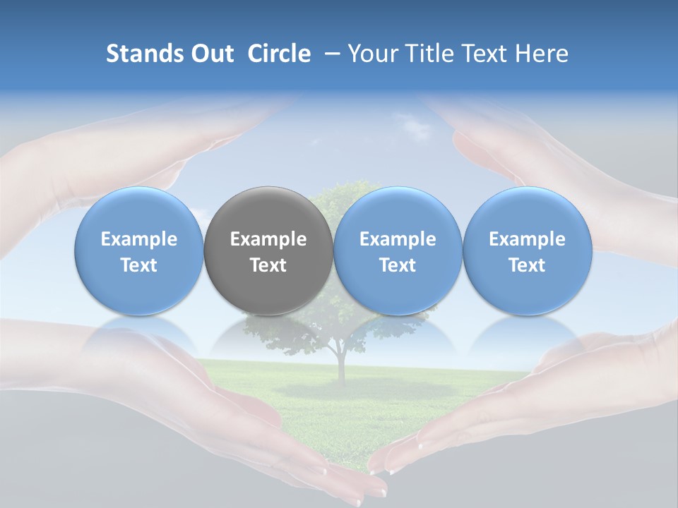 Thunder Pollution Eco PowerPoint Template