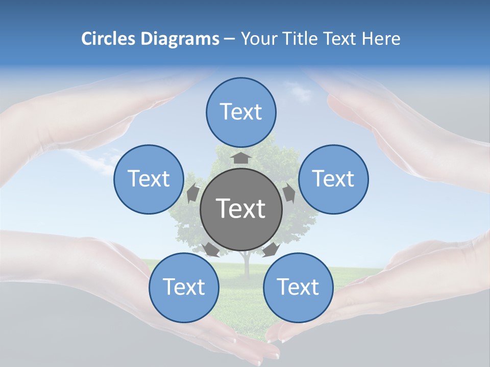 Thunder Pollution Eco PowerPoint Template