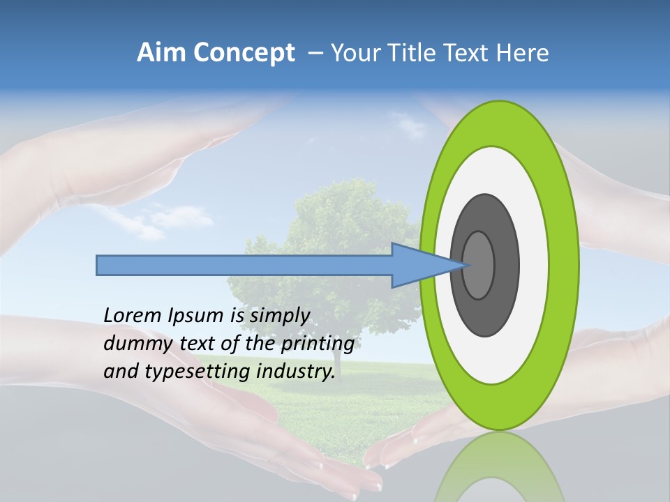 Thunder Pollution Eco PowerPoint Template