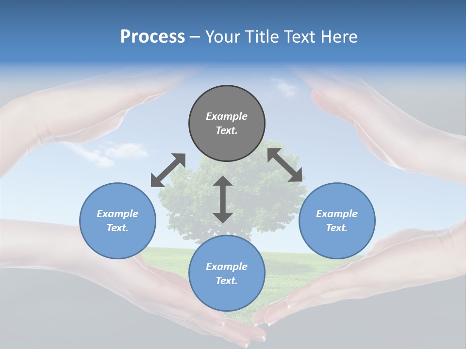 Thunder Pollution Eco PowerPoint Template