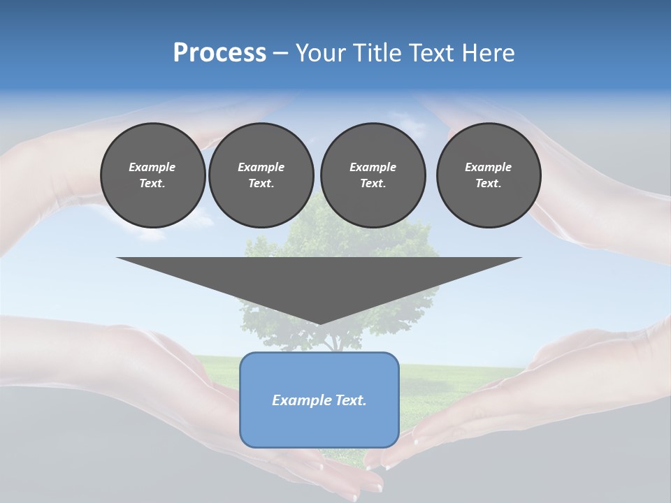 Thunder Pollution Eco PowerPoint Template