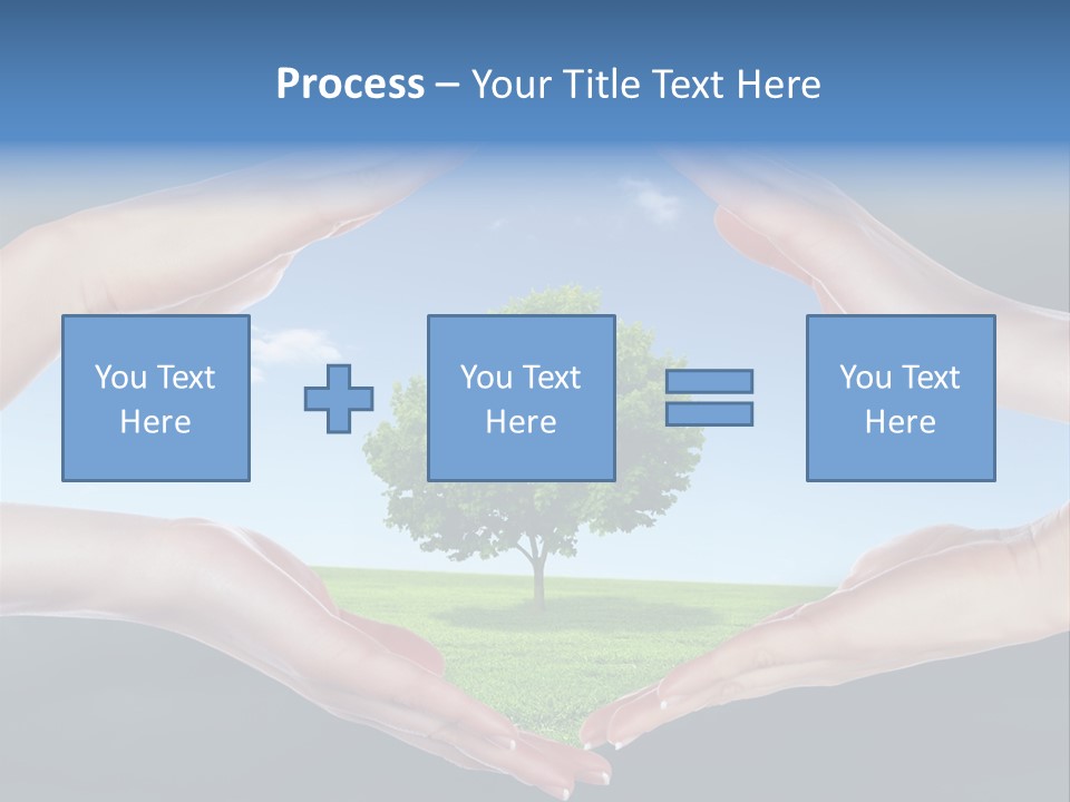 Thunder Pollution Eco PowerPoint Template