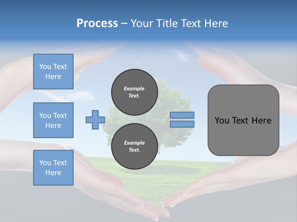 Thunder Pollution Eco PowerPoint Template