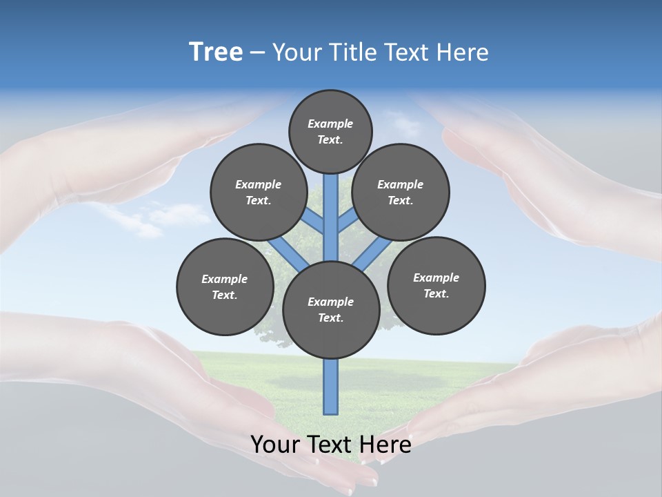 Thunder Pollution Eco PowerPoint Template