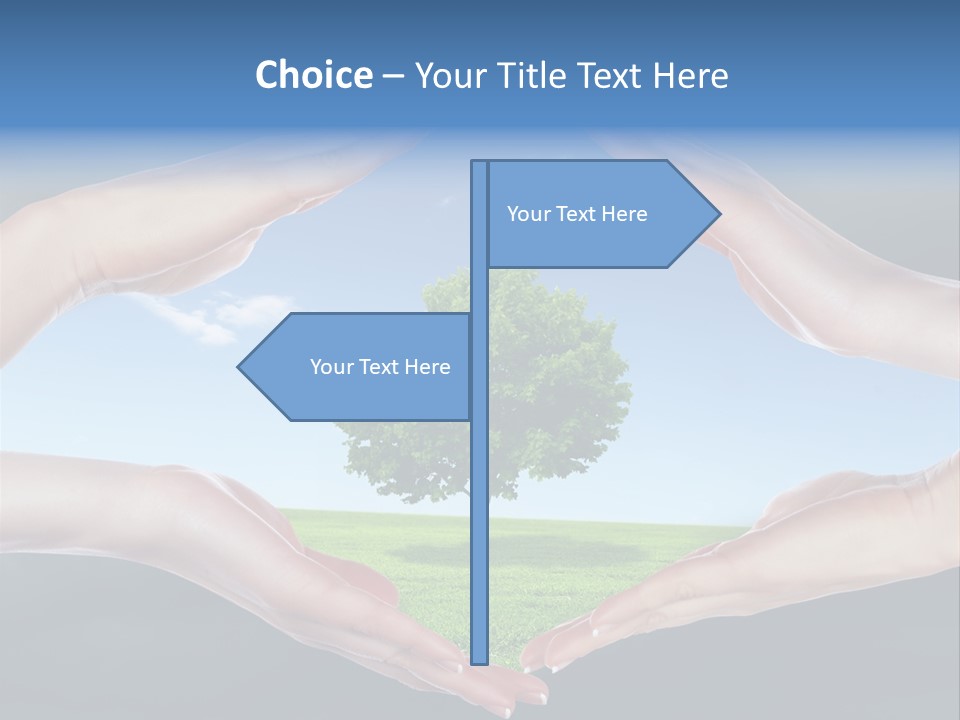 Thunder Pollution Eco PowerPoint Template