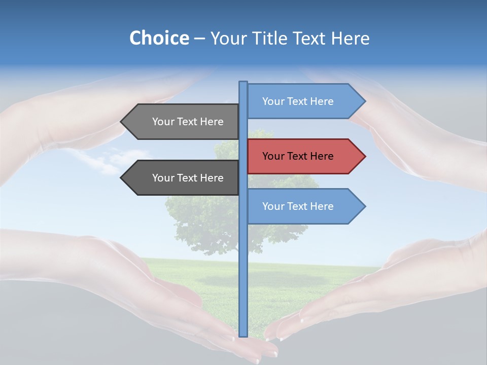 Thunder Pollution Eco PowerPoint Template