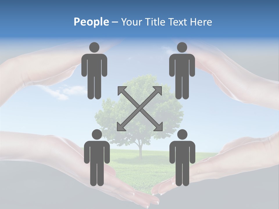 Thunder Pollution Eco PowerPoint Template