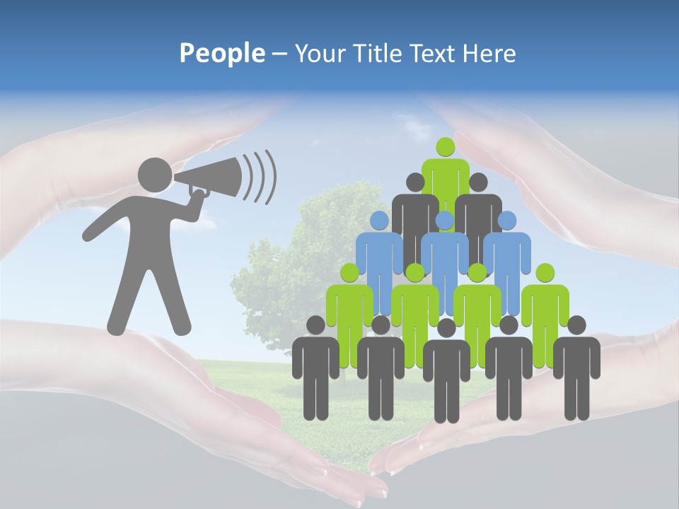 Thunder Pollution Eco PowerPoint Template