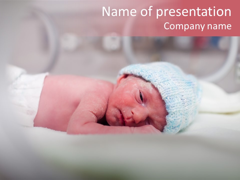 Vernix Nursery Face PowerPoint Template