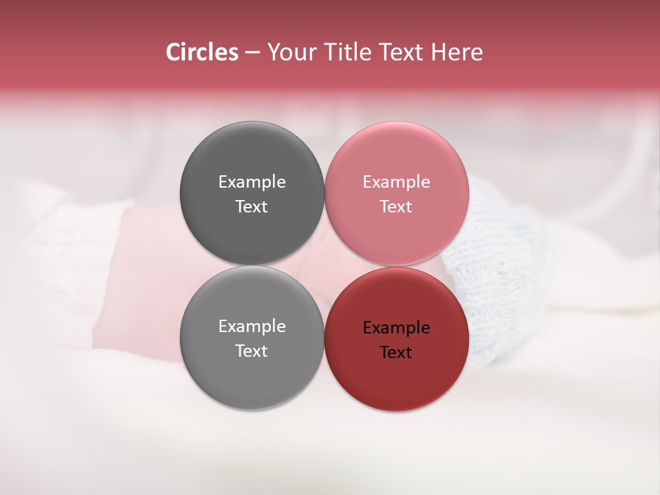 Vernix Nursery Face PowerPoint Template