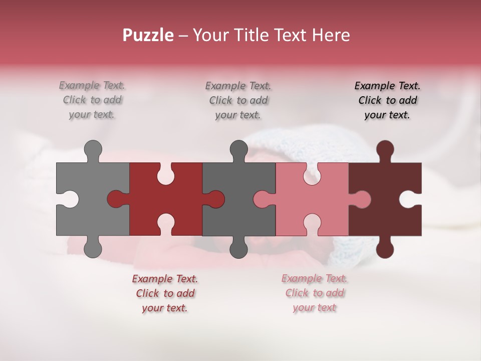 Vernix Nursery Face PowerPoint Template