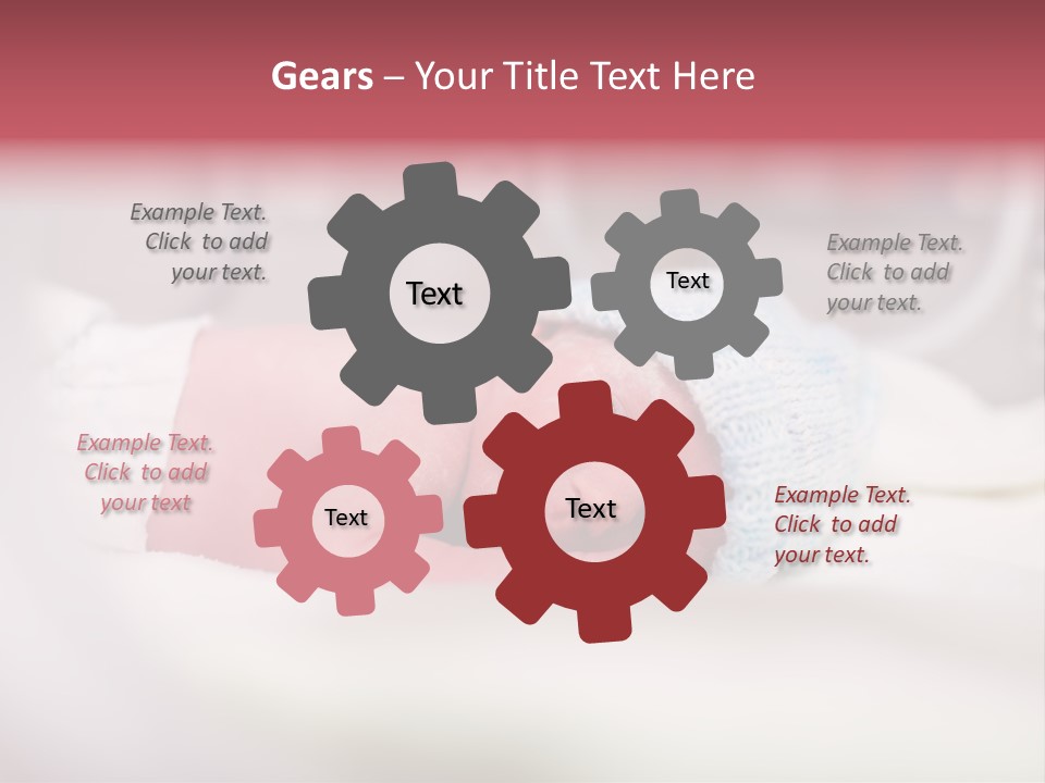 Vernix Nursery Face PowerPoint Template