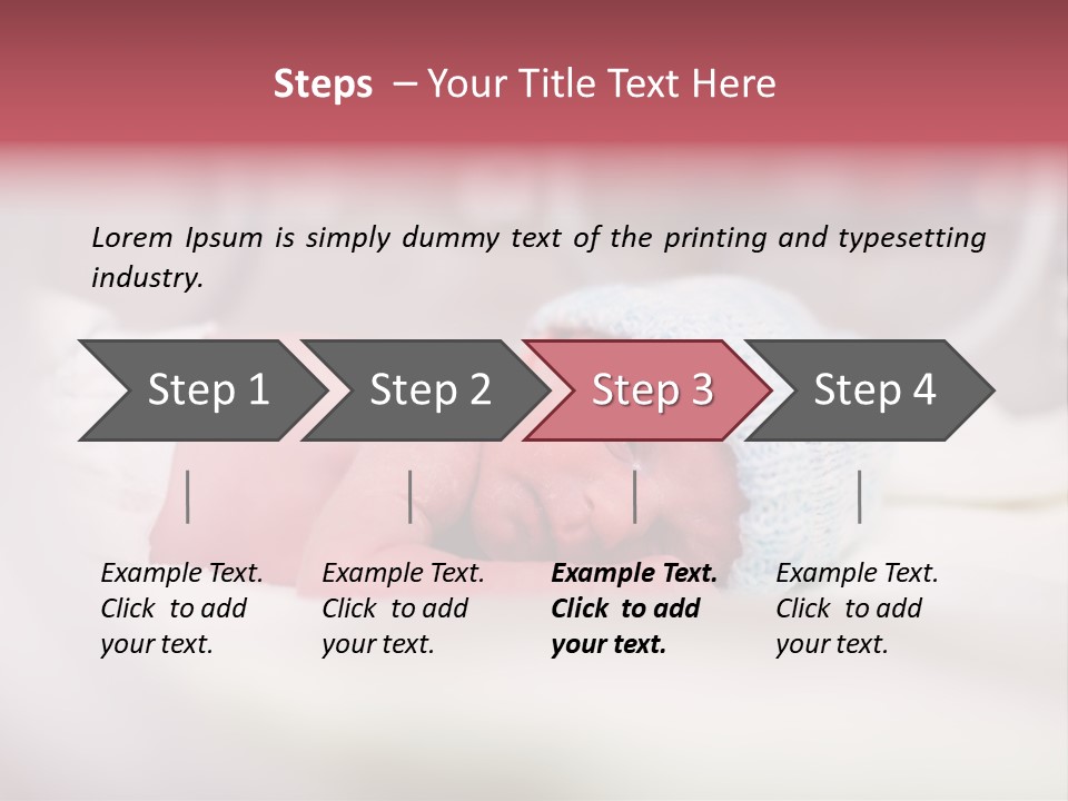 Vernix Nursery Face PowerPoint Template
