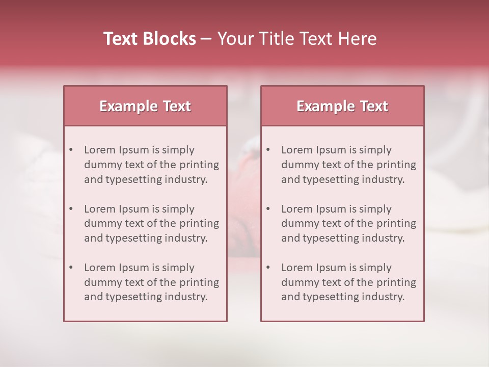 Vernix Nursery Face PowerPoint Template