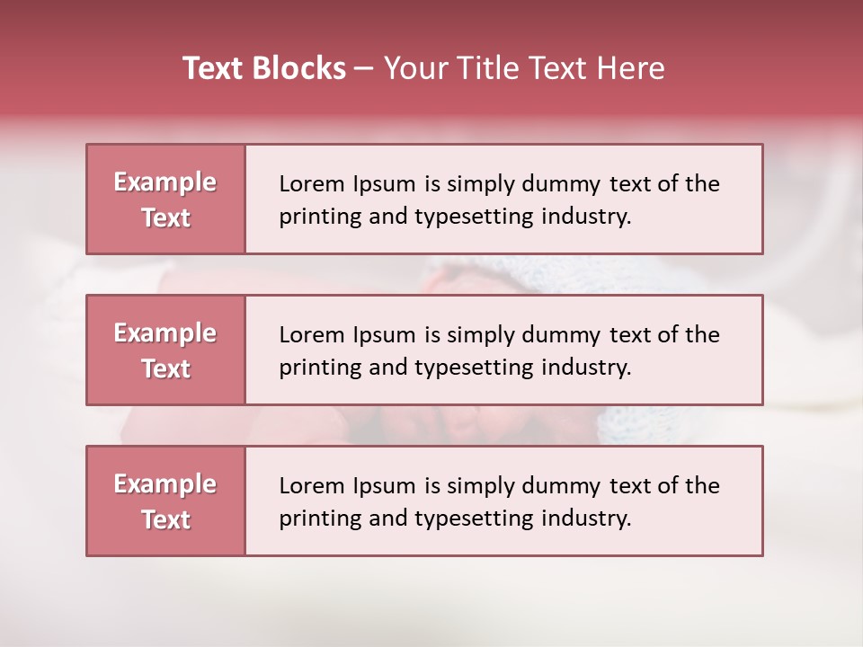Vernix Nursery Face PowerPoint Template