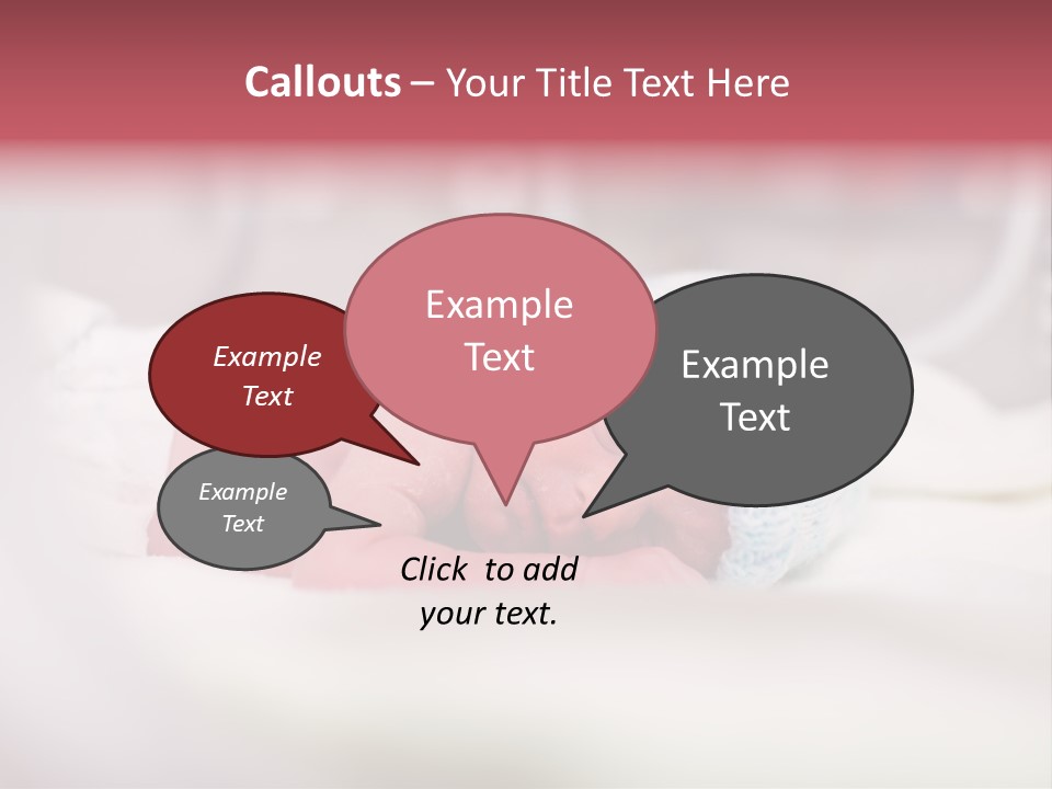 Vernix Nursery Face PowerPoint Template