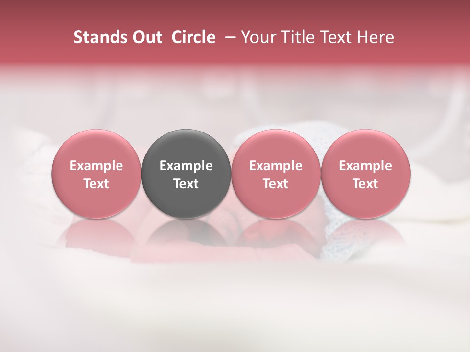 Vernix Nursery Face PowerPoint Template