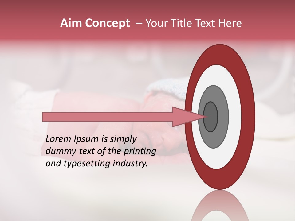 Vernix Nursery Face PowerPoint Template