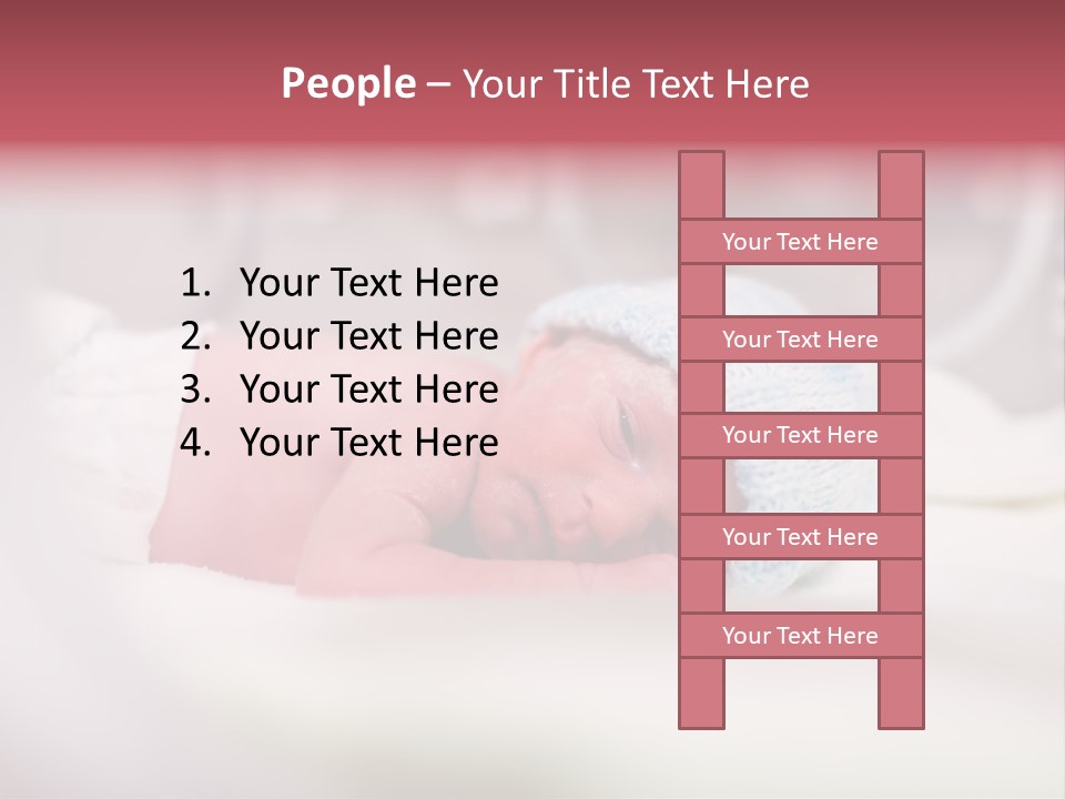 Vernix Nursery Face PowerPoint Template