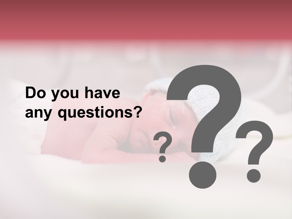 Vernix Nursery Face PowerPoint Template