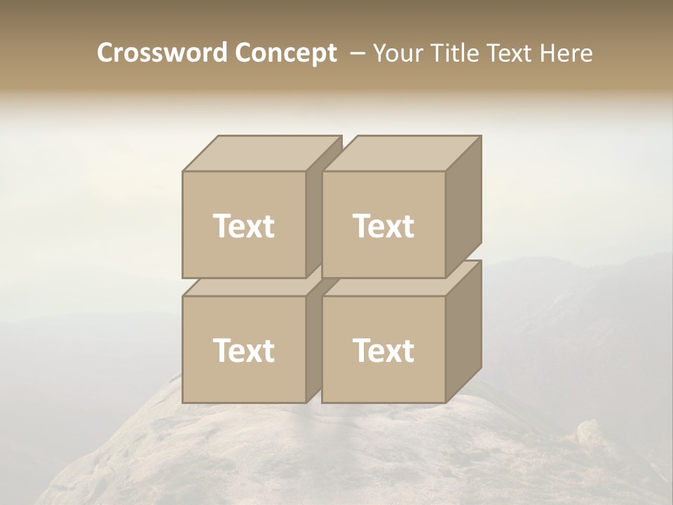 Reach Venture Back PowerPoint Template