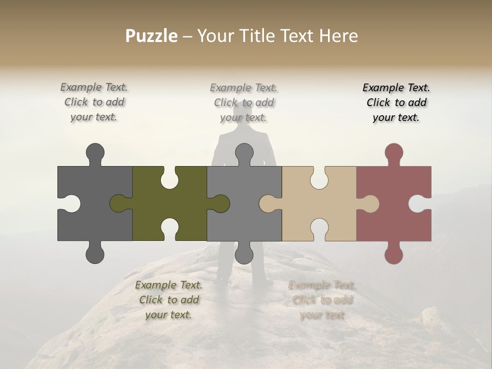 Reach Venture Back PowerPoint Template