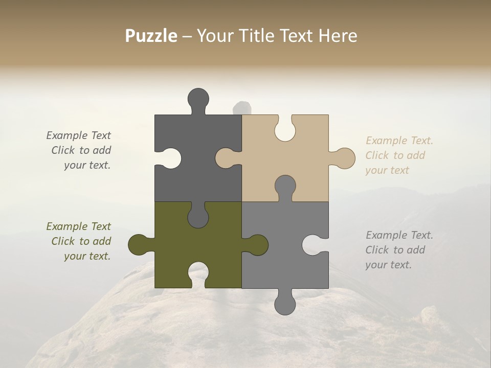 Reach Venture Back PowerPoint Template