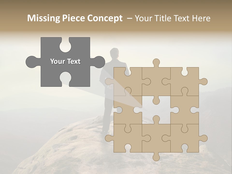 Reach Venture Back PowerPoint Template