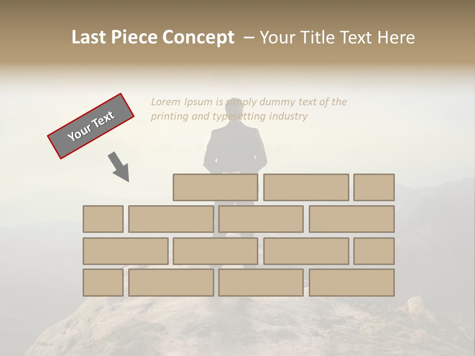 Reach Venture Back PowerPoint Template